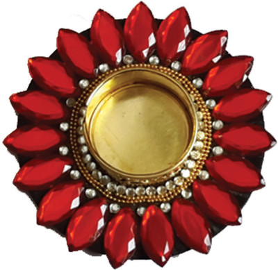 37% OFF on Nehal Arts Sponge Tealight Holder Red, Pack of 1