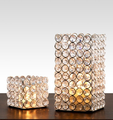 37% OFF on InspirationWorld Glass, Iron 2 - Cup Tealight Holder Silver, Pack of 2