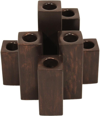 17% OFF on GolMaalShop Iron Tealight Holder Brown, Pack of 1