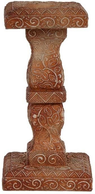 Fabulloso Haveli Pottery 1 - Cup Candle Holder Orange, Pack of 1 Fabulloso Haveli Pottery 1 - Cup Candle Holder Orange, Pack of 1