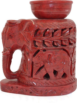 20% OFF on Kriti Creations Coloured Stone Aroma Lamps Stoneware 1 - Cup Tealight Holder Red, Pack of 1 20% OFF on Kriti Creations Coloured Stone Aroma Lamps Stoneware 1 - Cup Tealight Holder Red, Pack of 1