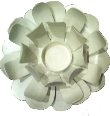 40% OFF on The Yellow Door Iron Tealight Holder White, Pack of 1