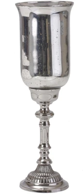 48% OFF on Goyal India Nickel 1 - Cup Candle Holder Steel, Pack of 1