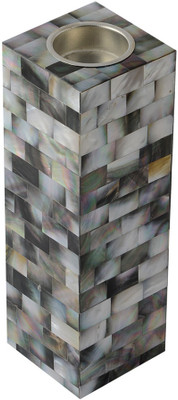 40% OFF on KKD Wooden Tealight Holder Black, Pack of 1