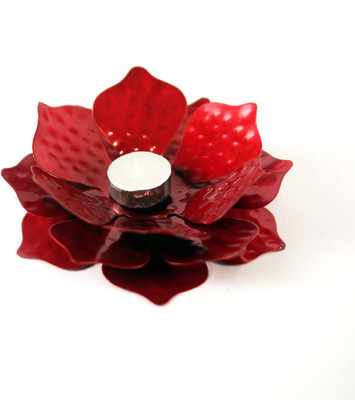 33% OFF on Wink Lotus Petal Cast Iron 1 - Cup Tealight Holder Red, Pack of 1 33% OFF on Wink Lotus Petal Cast Iron 1 - Cup Tealight Holder Red, Pack of 1