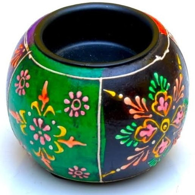 26% OFF on Purpledip Wooden Candle Holder Multicolor, Pack of 1 26% OFF on Purpledip Wooden Candle Holder Multicolor, Pack of 1