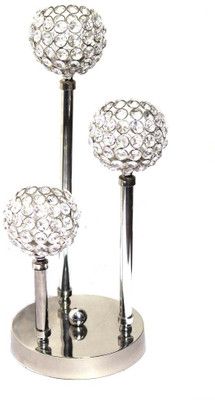 58% OFF on E Soft Steel Candle Holder Set Clear, Pack of 1 58% OFF on E Soft Steel Candle Holder Set Clear, Pack of 1