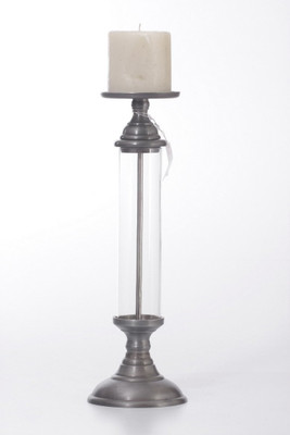 19% OFF on Goyal India Aluminium 1 - Cup Candle Holder Grey, Pack of 1