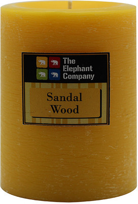 34% OFF on The Elephant Company TEC Scented Pillar Candle Sandalwood 4 Candle Yellow, Pack of 1 34% OFF on The Elephant Company TEC Scented Pillar Candle Sandalwood 4 Candle Yellow, Pack of 1