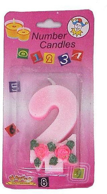 19% OFF on Indigo Creatives Year 2 Birthday Candle 19% OFF on Indigo Creatives Year 2 Birthday Candle