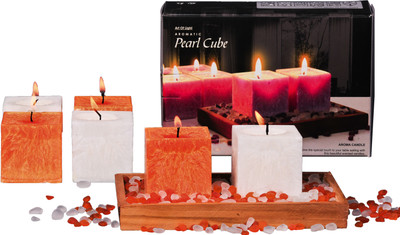 20% OFF on DECO aro Aromatic Pearl Cube Candle