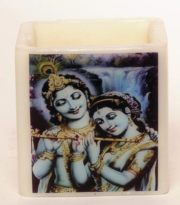 28% OFF on Artistique Radha Krishna Hurricane 4X4X4 Candle 28% OFF on Artistique Radha Krishna Hurricane 4X4X4 Candle