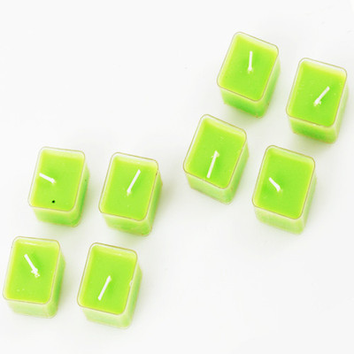 9% OFF on Ghasitaram Gifts Set of 8 Square Scented (Square) Candle