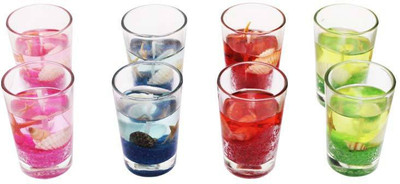 50% OFF on Zarsa Glass Gel Set Candle