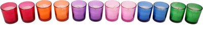 23% OFF on Silverlight Multicolor Glass Votive Candle 23% OFF on Silverlight Multicolor Glass Votive Candle