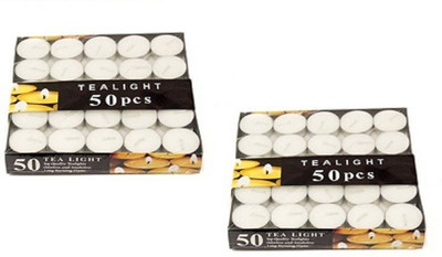 49% OFF on Skycandle 4 Hr Tea Light Pack Of 100 Candle 49% OFF on Skycandle 4 Hr Tea Light Pack Of 100 Candle