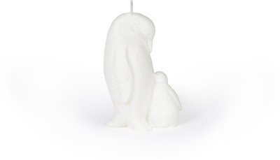 Manulena Emperor Penguin White Candle Manulena Emperor Penguin White Candle