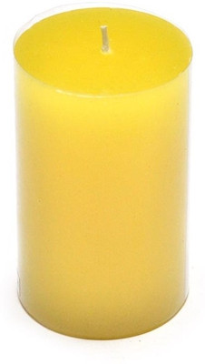 Pride & Joy Arts Lemon Scented Pillar Candle Pride & Joy Arts Lemon Scented Pillar Candle