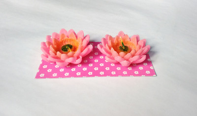 60% OFF on Zanky Lotus Shaped Candle