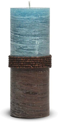Pride & Joy Arts Rustic Sea Beads Candle