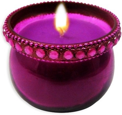 15% OFF on The Bombay Store Glass Jar - Pink Candle 15% OFF on The Bombay Store Glass Jar - Pink Candle