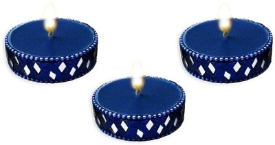 10% OFF on The Bombay Store Beaded Blue Candle 10% OFF on The Bombay Store Beaded Blue Candle