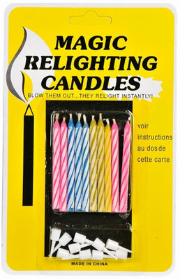 Ollington St. Collection Magic Relighting Birthday Candle Ollington St. Collection Magic Relighting Birthday Candle