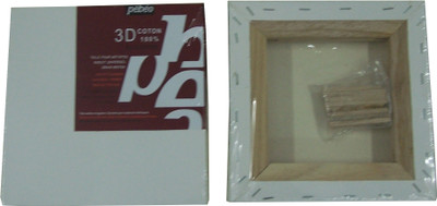 Pebeo Cotton Medium Grain Stretched Canvas (Set of 3)