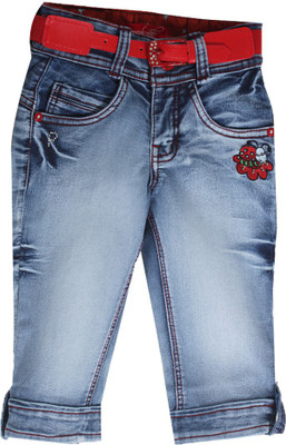 30% OFF on Purple Nasty Sugandha Girl's Denim Capri 30% OFF on Purple Nasty Sugandha Girl's Denim Capri