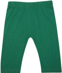40% OFF on De Moza Junior Viscose Lycra 3/4th Solid 10-11 Yrs Emerald Green Girl's Capri