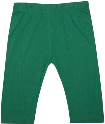 30% OFF on De Moza Viscose Lycra 3/4th Solid 2-3 Yrs Emerald Green Girl's Capri