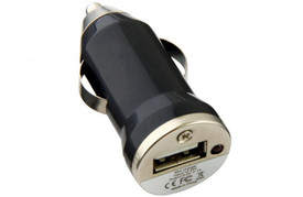 Everything Imported USB Car Mobile Charger Black For Samsung Sony HTC Nokia Micromaxx Lava Note2 Desire 826 Smartphones Windows Phones Car Charger (Black)