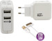 Prolink UM101 Dual USB Travel Charger for Smartphones and Tablets