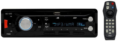 13% OFF on Vox Stereo with FM-MP3-USB-SD Card & Aux Support GE-1202 Car Media Player