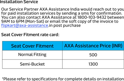 31% OFF on Pegasus Premium Polyutherene Leatherite Car Seat Cover For Hyundai Eon