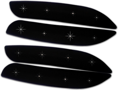 Auto Pearl Premium Quality LED Blinking Bumper Protector - SkodaLaura Car Side Beading