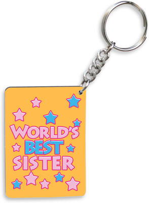 70% OFF on Tiedribbons World's Best Sister Wooden Key Chain 70% OFF on Tiedribbons World's Best Sister Wooden Key Chain