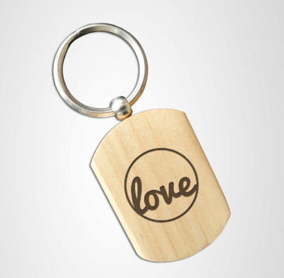 70% OFF on Tiedribbons Wooden Gifts For Birthday Key Chain