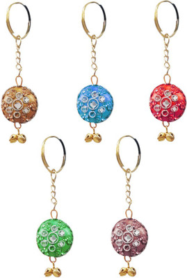 14% OFF on Decor Tattva Inc Set of 5 Handcrafted Key Chain