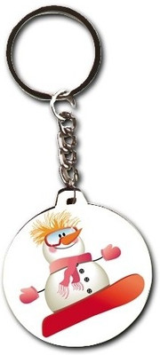 55% OFF on Smileonline Christmas Round Wood 05 Key Chain 55% OFF on Smileonline Christmas Round Wood 05 Key Chain