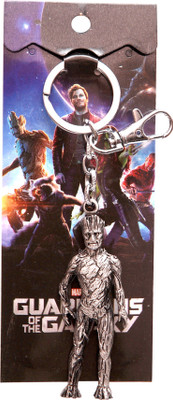 59% OFF on Oyedeal Guardians of the Galaxy Groot Figural Pewter Key Chain