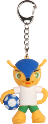 65% OFF on Oyedeal FIFA Football Player LED Musical Locking Key Chain