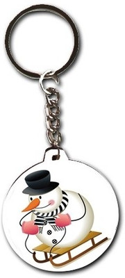 15% OFF on Smileonline Christmas Round Wood 02 Key Chain 15% OFF on Smileonline Christmas Round Wood 02 Key Chain