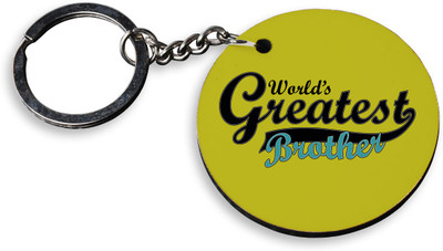 70% OFF on Tiedribbons Worlds Greatest Brother Wooden Circle Key Chain 70% OFF on Tiedribbons Worlds Greatest Brother Wooden Circle Key Chain