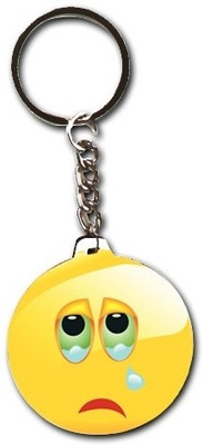 47% OFF on Smileonline Smiley Round Wood09 Hurting Key Chain 47% OFF on Smileonline Smiley Round Wood09 Hurting Key Chain