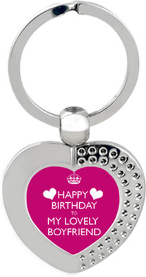 Tiedribbons Happy Birthday Gifts For My Lovely Boyfriend Key Chain Tiedribbons Happy Birthday Gifts For My Lovely Boyfriend Key Chain