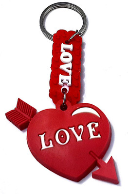 50% OFF on FCS Love Love Red Dil Rubber Key Chain 50% OFF on FCS Love Love Red Dil Rubber Key Chain