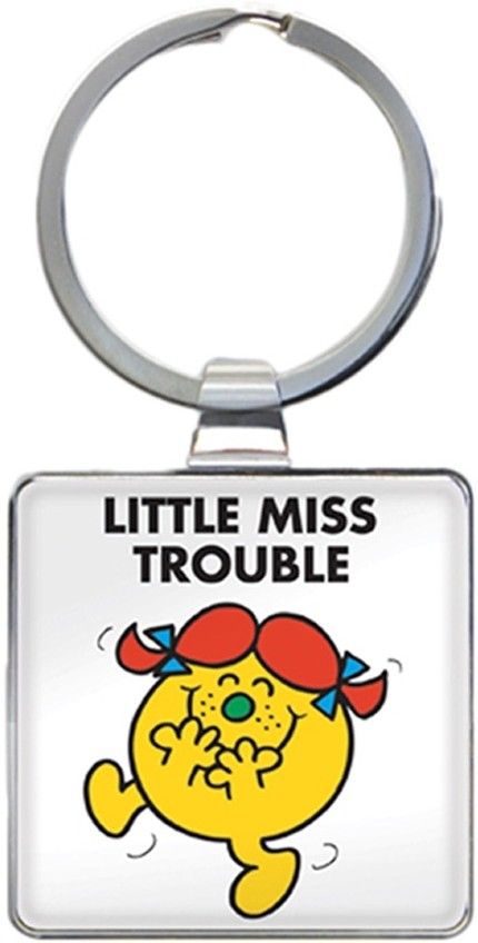 That Company called If LITTLE MISS TROUBLE KEYRING Key Chain