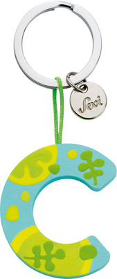Sevi Keyring Letter C Locking Key Chain Sevi Keyring Letter C Locking Key Chain
