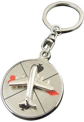 62% OFF on eGizmos Rotating Aeroplane Key Chain